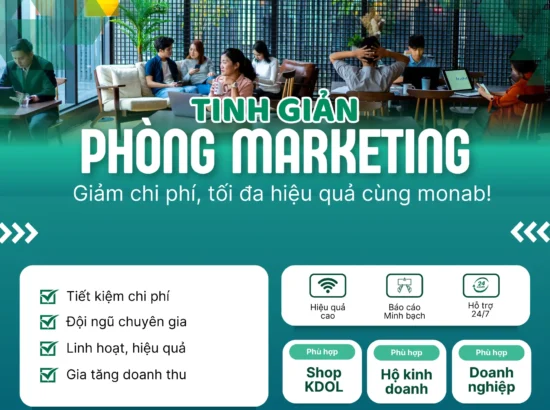 Tinh giản phòng marketing truyền thống – tối ưu hiệu quả với phòng marketing thuê ngoài từ monab