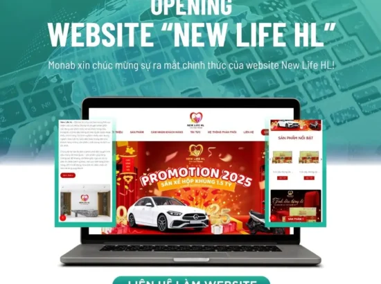 Xây dựng website New Life HL