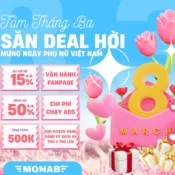 Mừng 8/3 – monab tung deal siêu hời cho chủ doanh nghiệp